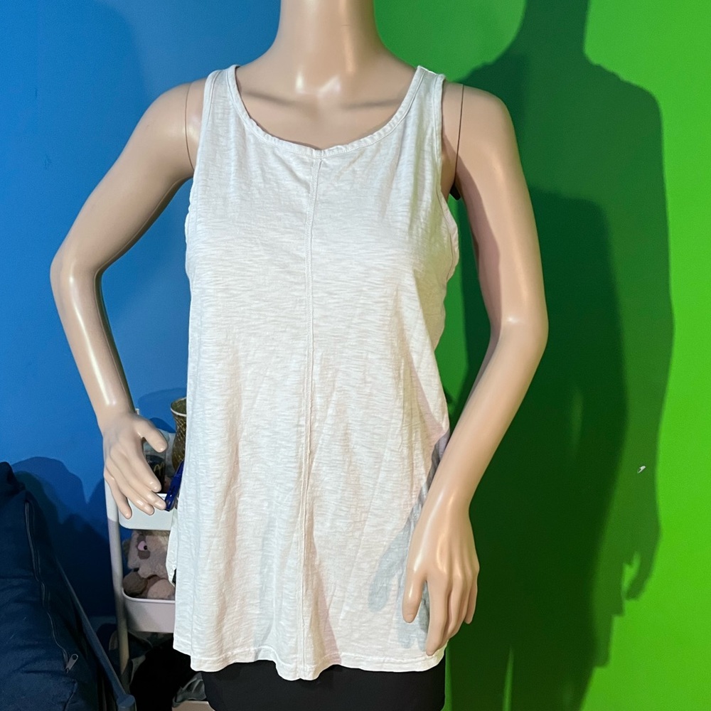 NWT $58 Michael Stars | Crescent Supima Cotton Slub | Slim Tank | One Size